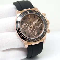 ROLEX 116515LN COSMOGRAPH DAYTONA 18K ROSE GOLD WITH CHOCOLATE ARABIC DIAL