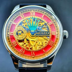 LUXURY ENGRAVED ROLEX