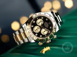 ROLEX DAYTONA 126503 TWO TONE BLACK DIAMOND NEW 2025 COMPLETE FULL SET