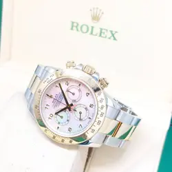 ROLEX 40MM MOP ARABIC 2 TONE DAYTONA REF: 116523 (D SERIES)