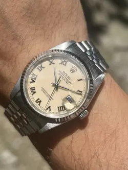 ROLEX DATEJUST 16234 CREAM DIAL 1991