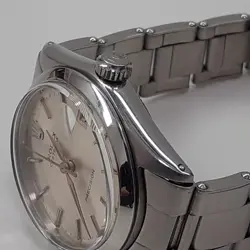 Rolex OysterDate Precision Midsize 31 mm Steel Manual Watch 6466 Circa 1966
