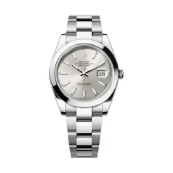 Rolex Datejust 126300-0003 Silver Index Oyster 41mm Stainless Steel Watch 2022
