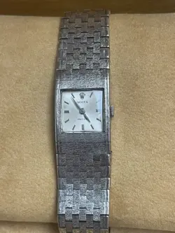 VINTAGE ROLEX PRECISION 3408 SILVER CALIBRE 1300