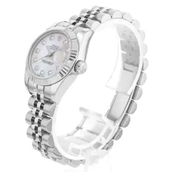 ROLEX DATEJUST 10P DIAMOND 179174 NG PINK Z 8405