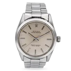 1967 ROLEX OYSTER PERPETUAL STAINLESS STEEL AUTOMATIC MEN'S WATCH REF. 1002