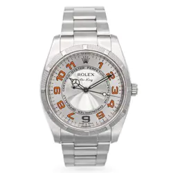 ROLEX AIR KING STAINLESS STEEL AUTOMATIC MEN'S WATCH REF. 114210
