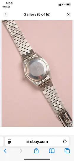 ROLEX DATEJUST 1601 - ALIKE DIAMOND MARKERS BLUE DIAL, STEEL BRACELET