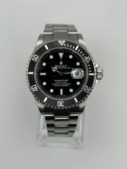 Rolex Submariner Date 16610 Y Serial 40mm Black – 2003 – Full Set