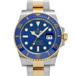 ROLEX SUBMARINER DATE 116613LB BLUE WATCH 679191