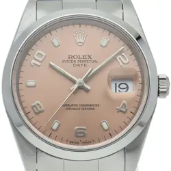 ROLEX OYSTER PERPETUAL DATE MEN'S WATCH 15200(U) STAINLESS STEEL MENSWATCH P...