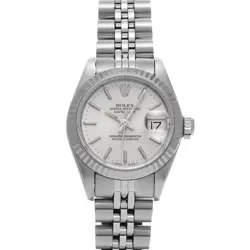 ROLEX DATEJUST 69174 SILVER WATCH 671386