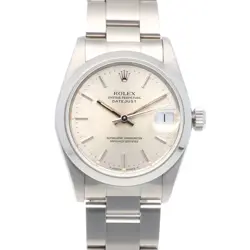 ROLEX DATEJUST WATCHES 68240 STAINLESS STEEL E NO. OVERHAULED USED