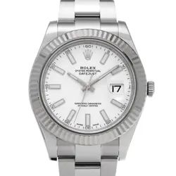 ROLEX DATEJUST II 116334 WHITE WATCH 678596