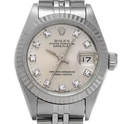 SILVER/DIAMOND WATCH