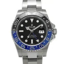 USED ROLEX GMT MASTER II 116710BLNR BLACK CASE: 40×40MM MEN'S WATCH #105015