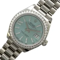 ROLEX DATEJUST 28 RANDOM SERIAL RB279136RBR PT950 AUTOMATIC LADIES #OKW001