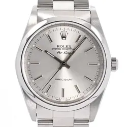 ROLEX AIR KING 14000 WATCHES / SILVER MECHANICAL AUTOMATIC MENS
