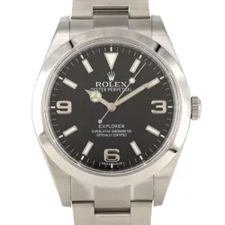 AUTHENTIC ROLEX EXPLORER 1 214270. SS AUTOMATIC #G  #270-004-093-0098