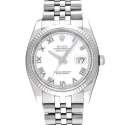 ROLEX DATEJUST 116234 WHITE WATCH 677627