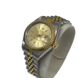 ROLEX 69173 DATEJUST WOMEN COMBINATION YELLOW GOLD STAINLESS STEEL AUTOMATIC