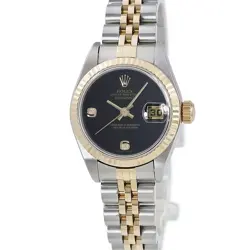 ROLEX DATEJUST 26 79173 2BR OH Y NUMBER K18YG X SS COMBI GENUINE USED HOUB-0