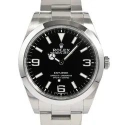ROLEX EXPLORER BLUE 369 MEN'S WATCH 214270