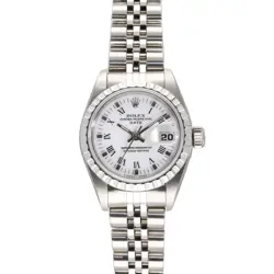 ROLEX OYSTER PERPETUAL DATE ROMAN INDEX 69240