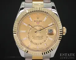 2024 Rolex Sky-Dweller 336933 42mm Champagne Oyster Mens Watch i19509