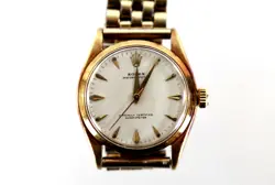 ROLEX YELLOW GOLD OYESTER PERPETUAL WATCH