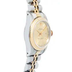 Rolex Oyster Perpetual 67193 18K YG Two tone jubilee Auto 2023 Card Ladies 26mm