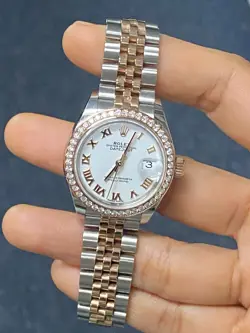 LADIES ROLEX DATEJUST COMPLETE SET 2021
