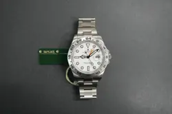 ROLEX EXPLORER II 216570 SILVER OYSTER BRACELET WITH SILVER BEZEL 2012