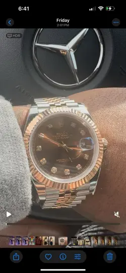 ROLEX DATEJUST CHOCOLATE MEN'S WATCH BRAND NEW