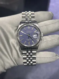 ROLEX DATEJUST 36MM 16014 BLUE DIAL