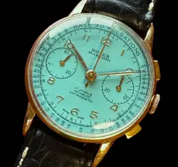 ROLEX MARCONI CHRONOGRAPH 1930S MANUAL WIND 34MM GP WATCH OVERHAULED JP
