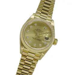 ROLEX DATEJUST 10P DIAMOND 750YG 18K 79178G TO214672