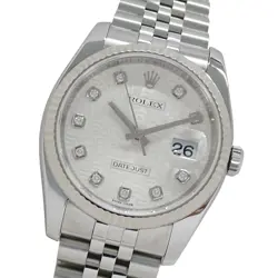 ROLEX DATEJUST 10P DIAMOND WG 116234G TO214603