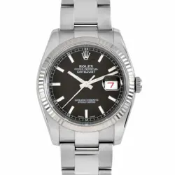 ROLEX 116234 DATEJUST Z SERIAL WG X SS MEN'S #GP040