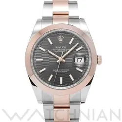 USED ROLEX DATEJUST 41 126301 CASE: 41×41MM BAND: 19CM MEN'S WATCH #106015