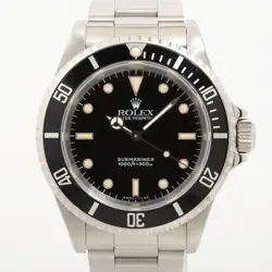 ROLEX SUBMARINER 14060 AUTOMATIC STAINLESS STEEL BLACK DIAL 40MM MEN'S WATCH