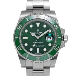 Rolex 116610LV Submariner Date Random Serial 40mm Green Dial Men's Watch
