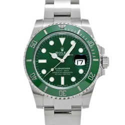 Rolex 116610LV Submariner Date Random Serial Green Dial 40mm Men's Watch