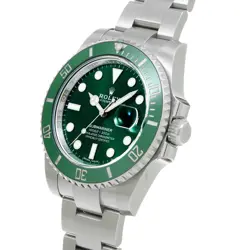 Rolex 116610LV Submariner Date Random Serial Green Dial 40mm Men's Watch