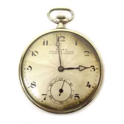 ROLEX PRECISION LEVER POCKET WATCH ANTIQUE