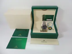 ROLEX GMT MASTER 2 SPRITE BLACK/GREEN JUBILEE FULL SET 126720VTNR 126720
