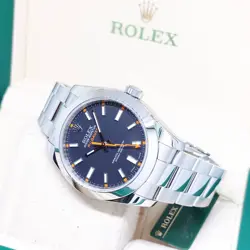 ROLEX 40MM OYSTER PERPETUAL BLACK DIAL MILGAUSS REF: 116400 (V SERIES)