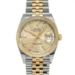 USED ROLEX DATEJUST 36 126233 CASE: 36×36MM BAND: 19CM MEN'S WATCH #107015