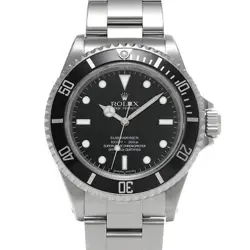 USED ROLEX SUBMARINER 14060M BLACK CASE: 40×40MM MEN'S WATCH #102815