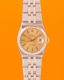 ROLEX DATEJUST OYSTERQUARTZ 17013 TWO TONE CHAMPAGNE